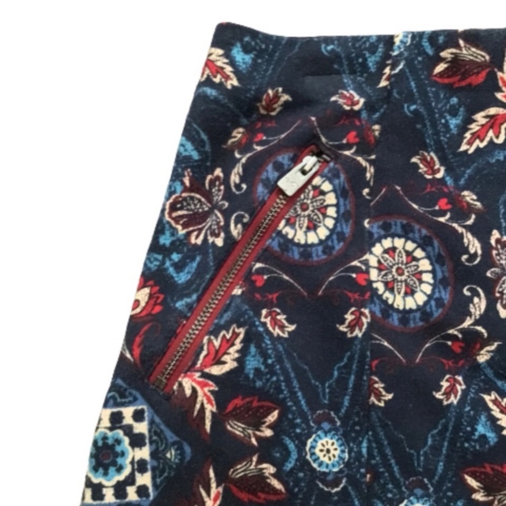 Hollister Navy Printed Skirt S - Picture 5 of 5